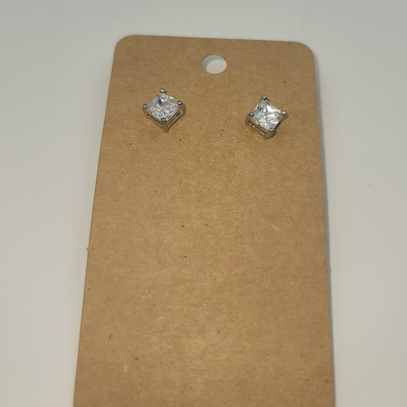 Fashion silver rhinestone  stud - Picture 5 of 6